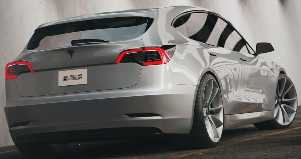 Diseño del Tesla Model 2 Hatchback