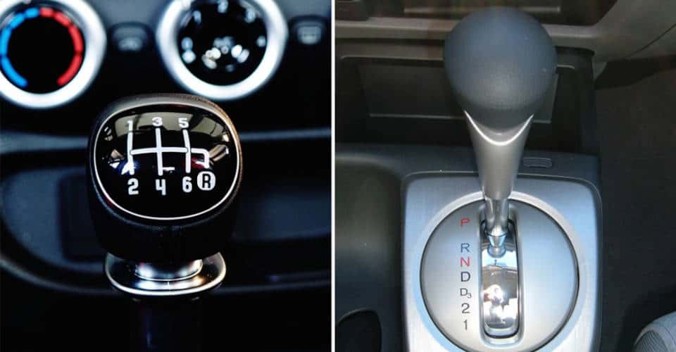 transmisión manual vs automática