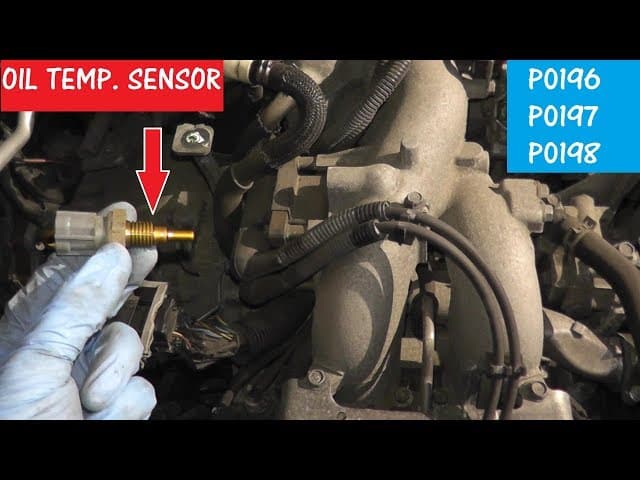 codigo de falla p0198 circuito alto del sensor de temperatura del aceite del motor
