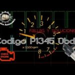 Código de problema P1345 - Código de falla OBD2